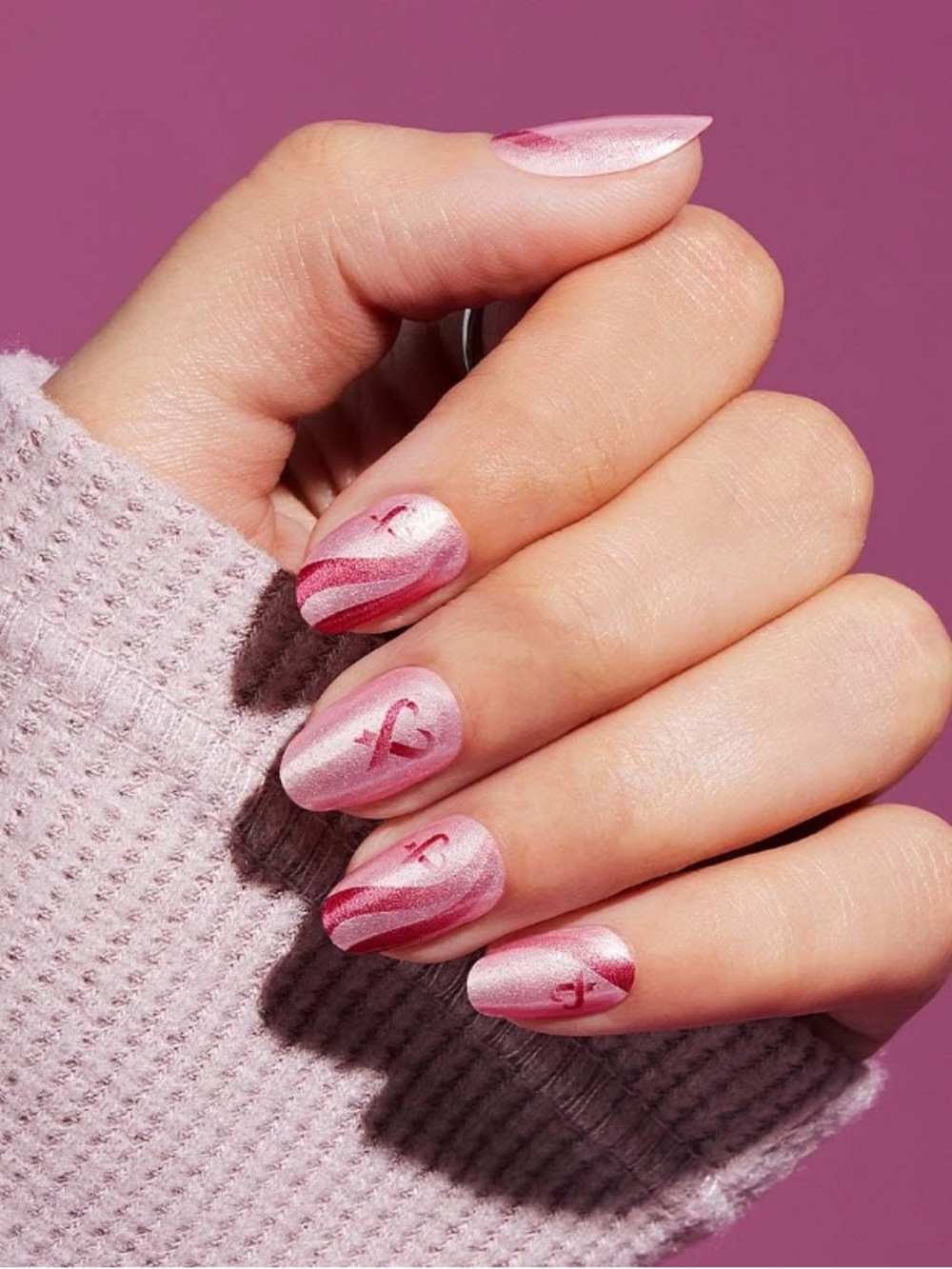 Color Street: Every Heartbeat | Pink Ribbons Heart Health Pastel Spring Summer